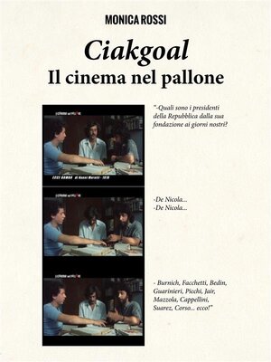 cover image of Ciakgoal--il cinema nel pallone